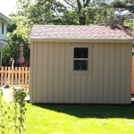 8x12 Gable New Berlin side view with window